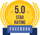 Facebook Review 5 Star Rating icon