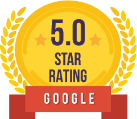 Google Review 5 Star Rating icon
